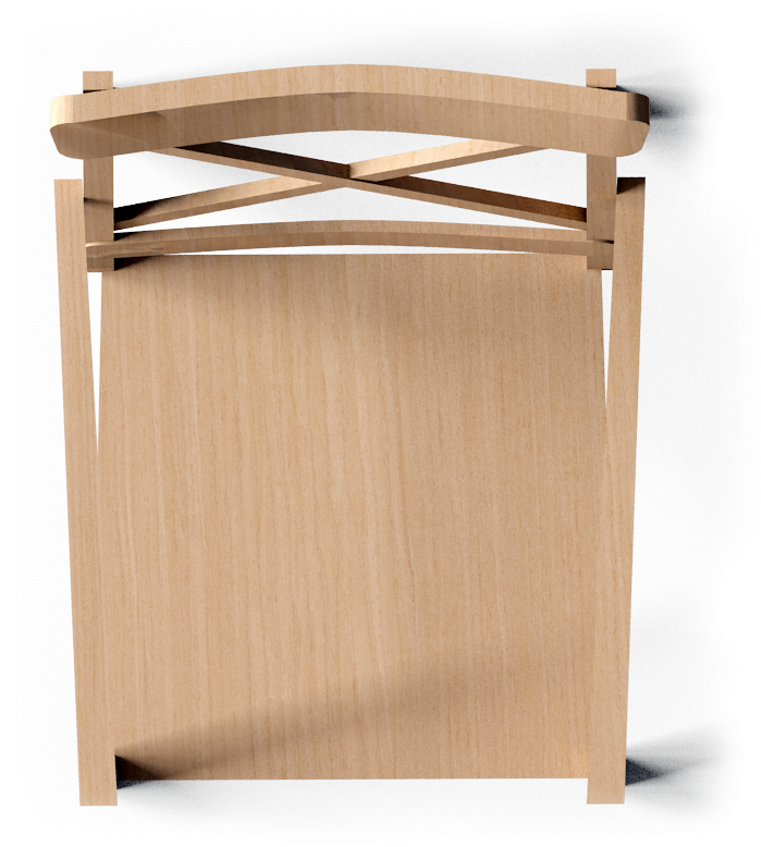 Embody Chair - Writing Desk (710x816), Png Download