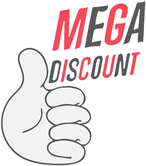 Discounts - Mega Discount Png (720x720), Png Download