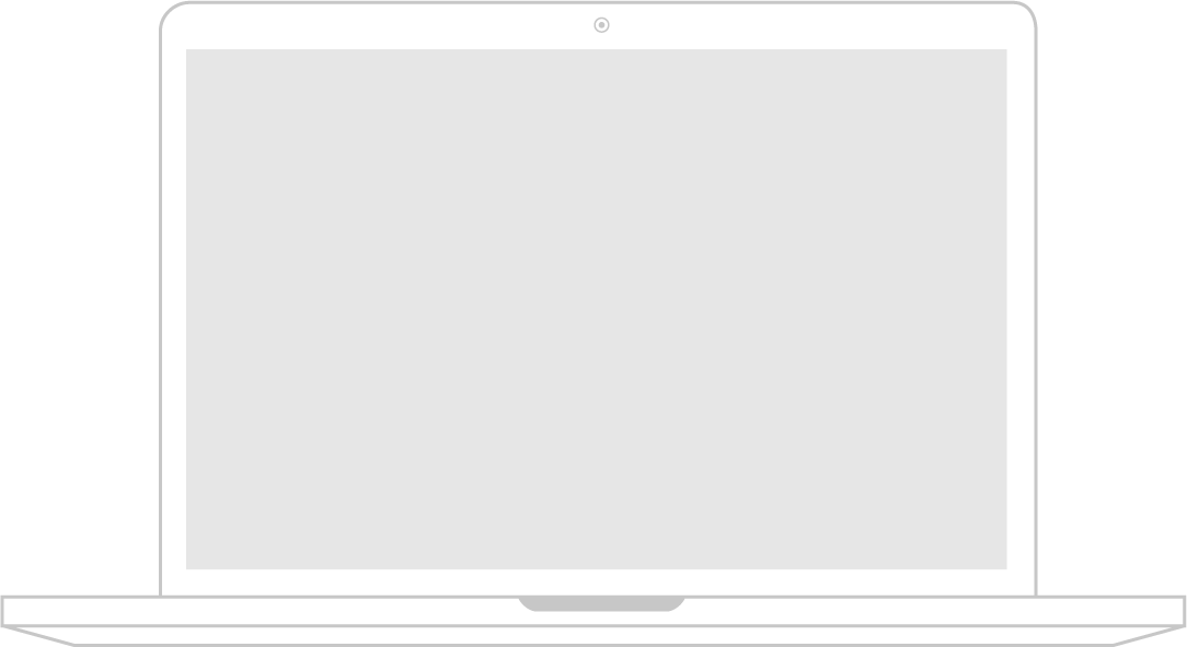 Laptop Frame - Flat Panel Display (1084x591), Png Download