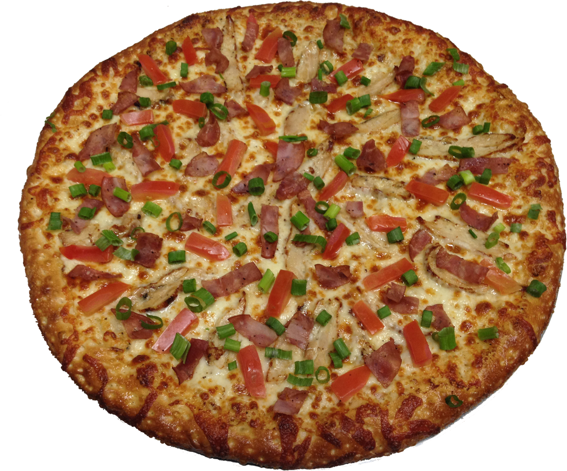 Chicken Bake'n Pizza - California-style Pizza (1157x961), Png Download