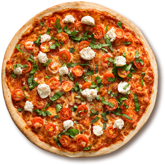 1889 Margherita - Crust Peri Peri Chicken Pizza (600x600), Png Download