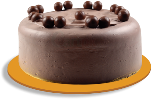 United King Maltesers Chocolate Cake 2lbs - Chocolate (504x656), Png Download