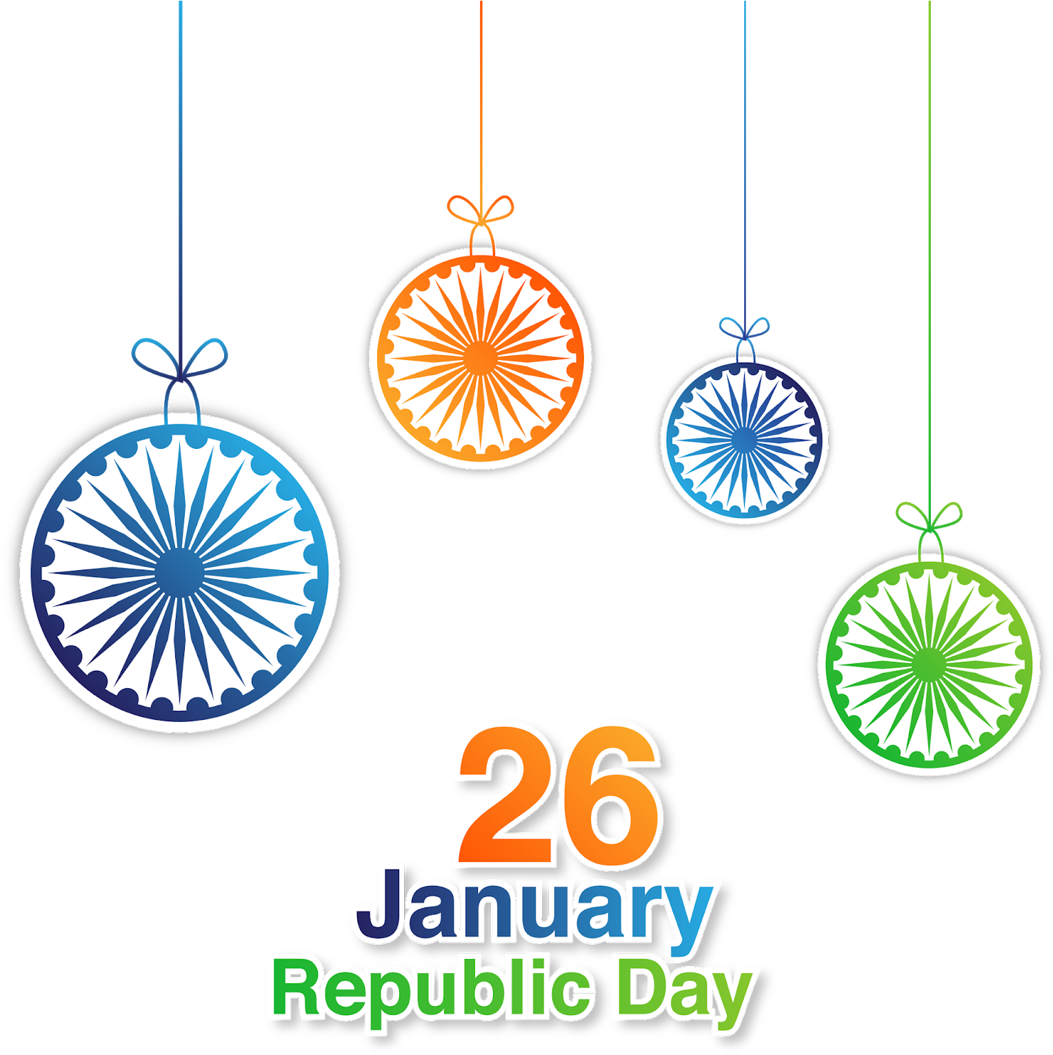 Republic Day Png - Republic Day Vector Png (1600x1600), Png Download