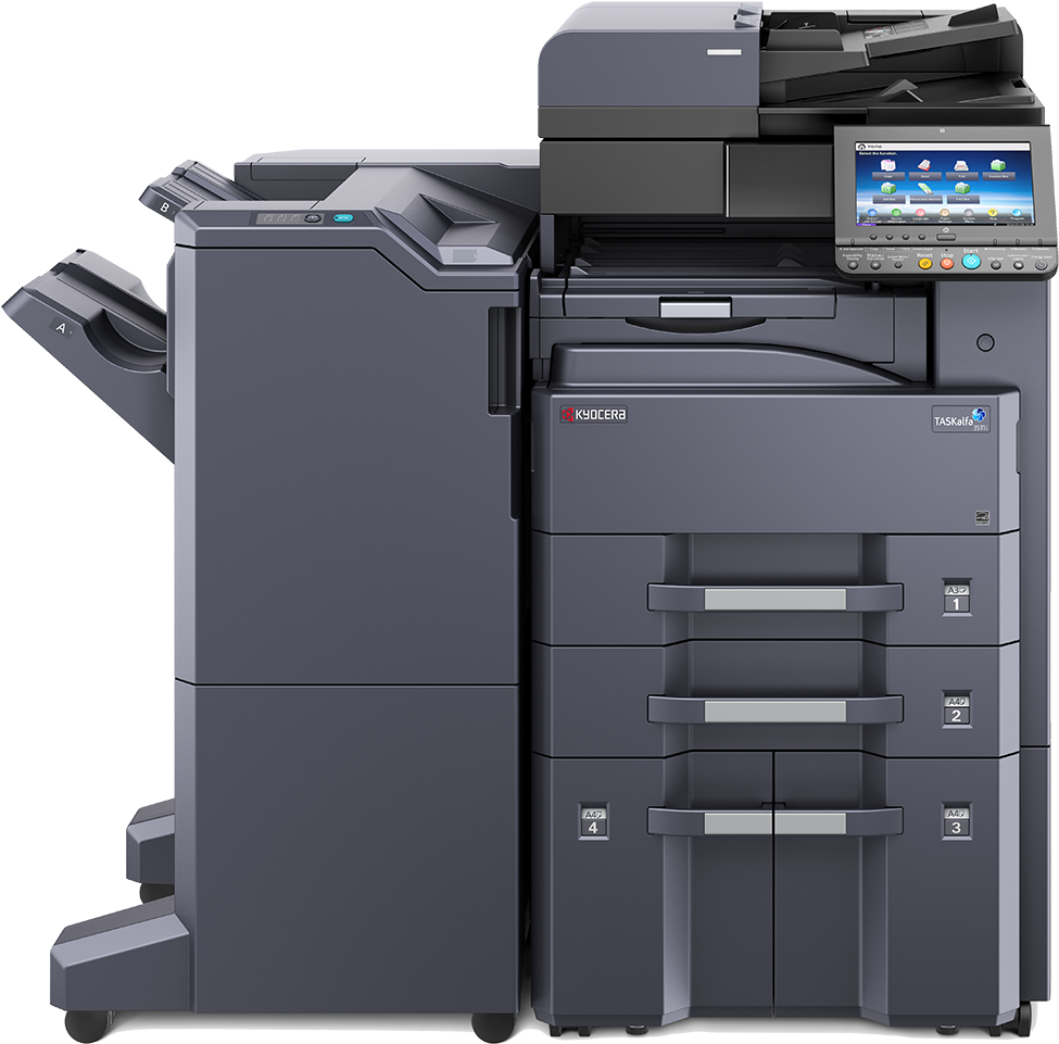 Banner Black And White Download Kyocera Taskalfa I - Kyocera 3511 Png (1500x1500), Png Download