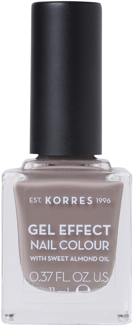 Korres Gel-effect Nail Colour 95 Stone Grey - Brisa Gel Brush On White (1280x1280), Png Download