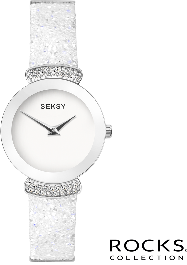 silver seksy watch