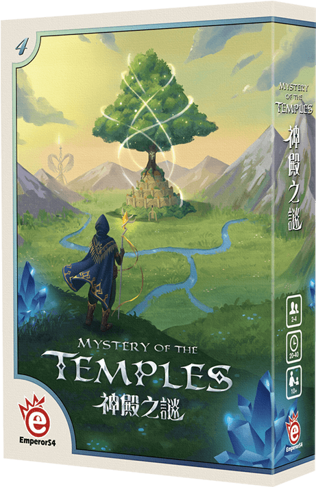 Mystery Of The Temples Box - Mystery Of The Temples Board Game (709x709), Png Download