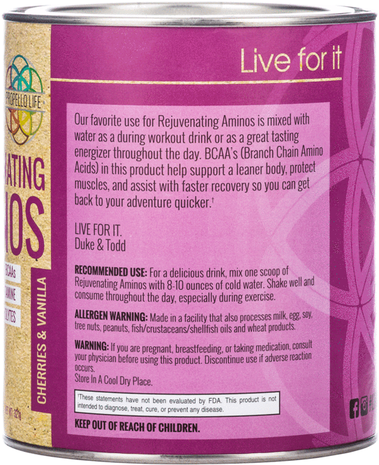 Rejuvenating Aminos - Cranberry (968x1024), Png Download