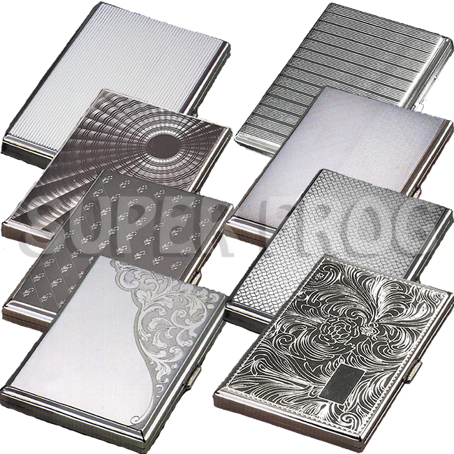 Holds Approximately 20 Long Cigarettes Or Roll Ups - Wallet (650x650), Png Download