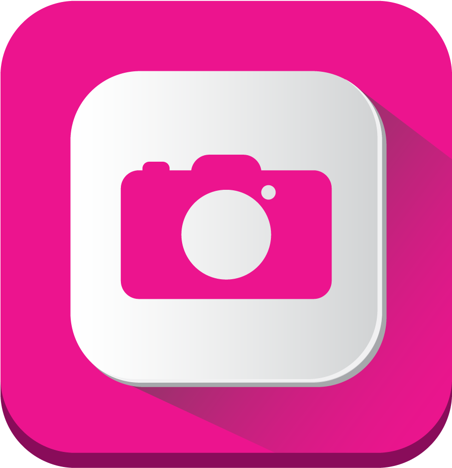 Camera Icon - Camera Logo Pink (1024x1025), Png Download