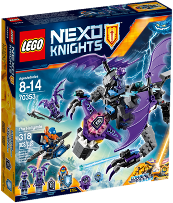 70353 The Heligoyle - Lego Nexo Knights The Heligoyle (701x558), Png Download