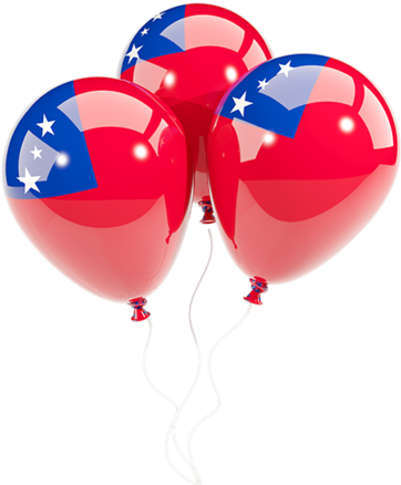 Philippine Flag Balloons Png (640x480), Png Download