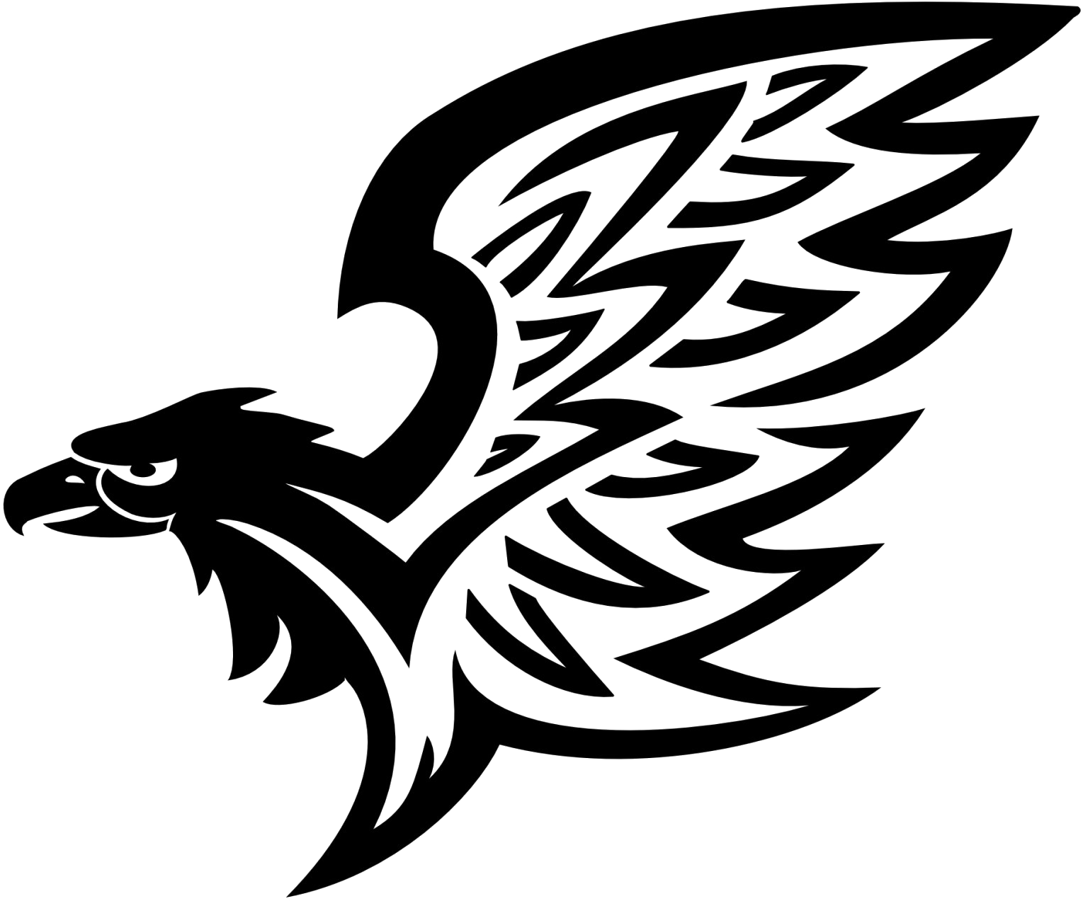 Eagle Tattoo Png Background Image - Eagle Tribal Tattoo Png (1654x1654), Png Download