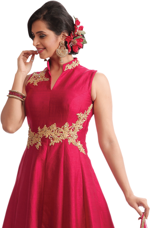 The Fine Art Of - Dress (556x768), Png Download