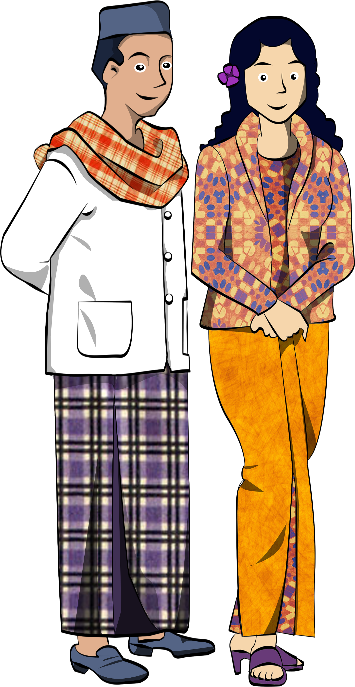 ชุด ประ จํา ชาติ ประเทศ มาเลเซีย (1440x2785), Png Download