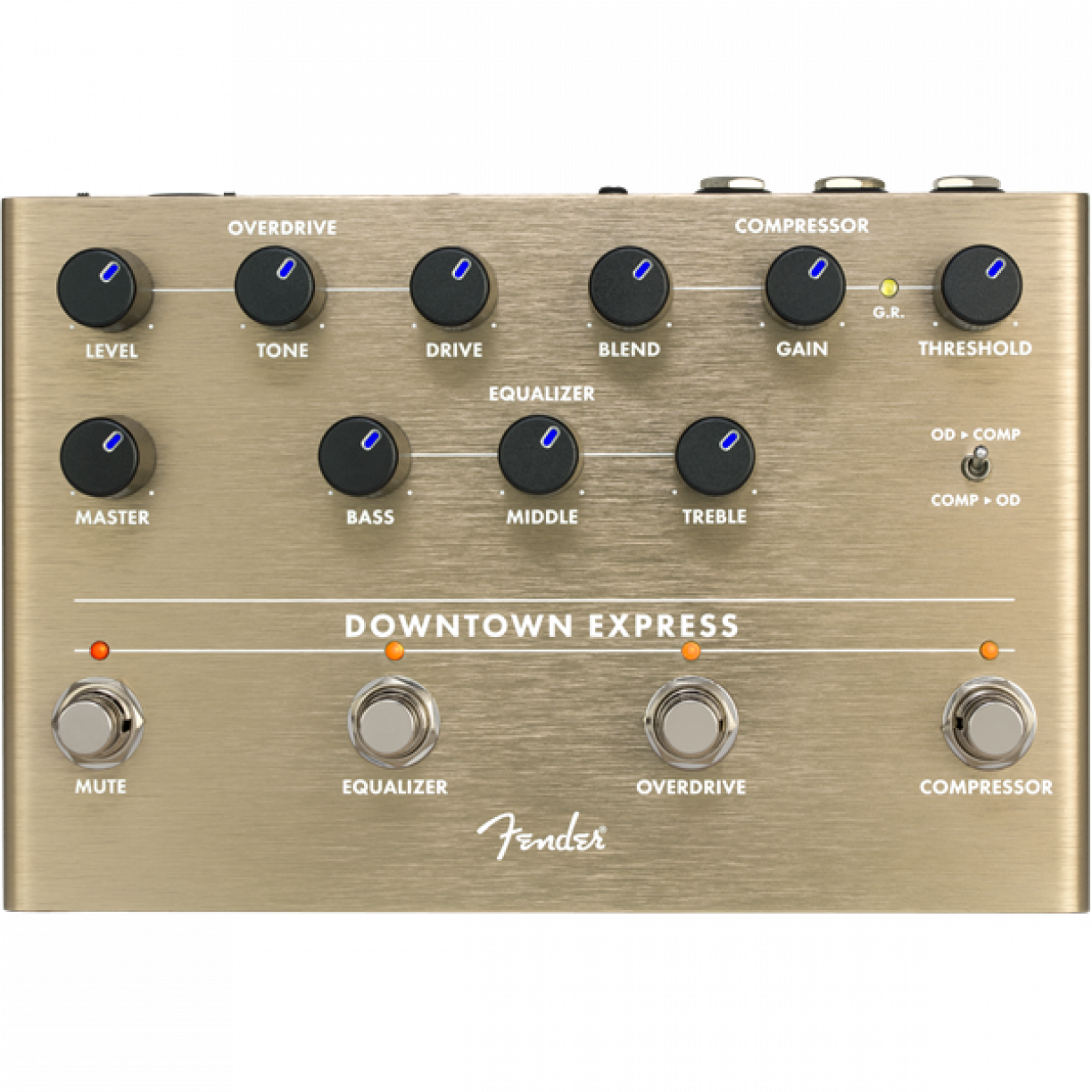 Fender Downtown Express Bass Multi-effects Pedal - Fender Downtown Express (1224x1224), Png Download