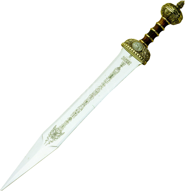 Gladiator Sword Transparent Png - Caesar Gladius (800x800), Png Download