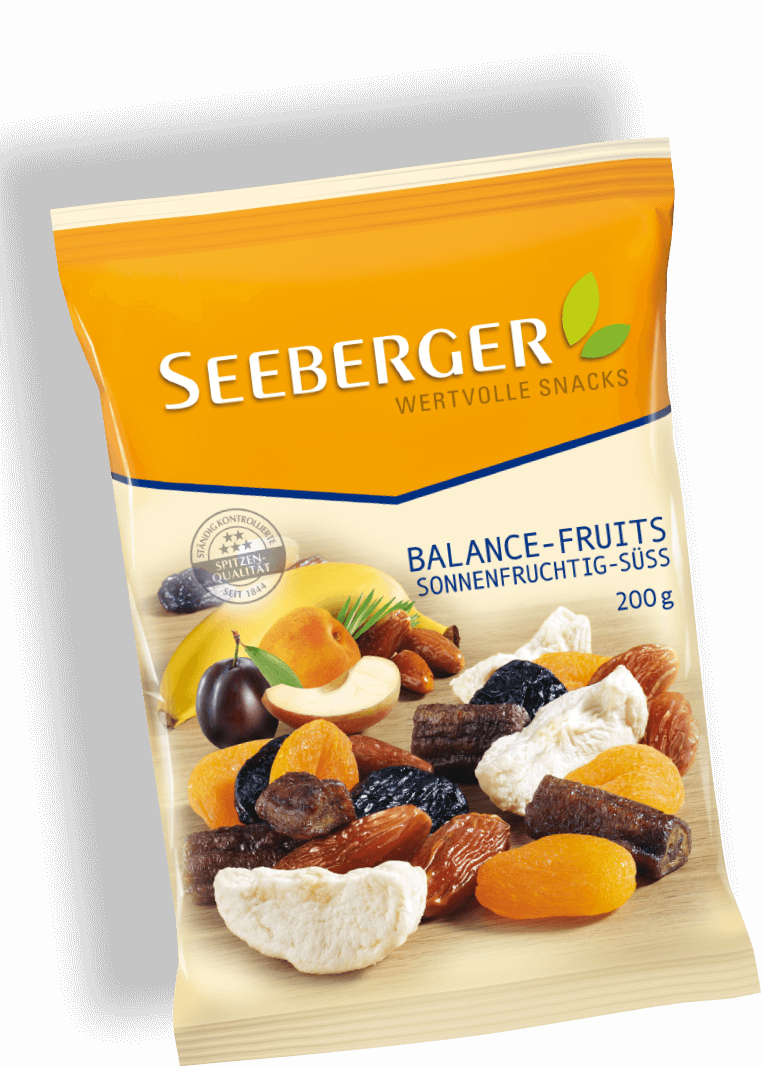 Seeberger Balance Fruits Gedreht Produktansicht - Seeberger Balance Fruits (762x1066), Png Download