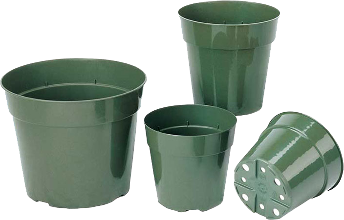 Flower Pots - Plastic Pots (704x451), Png Download