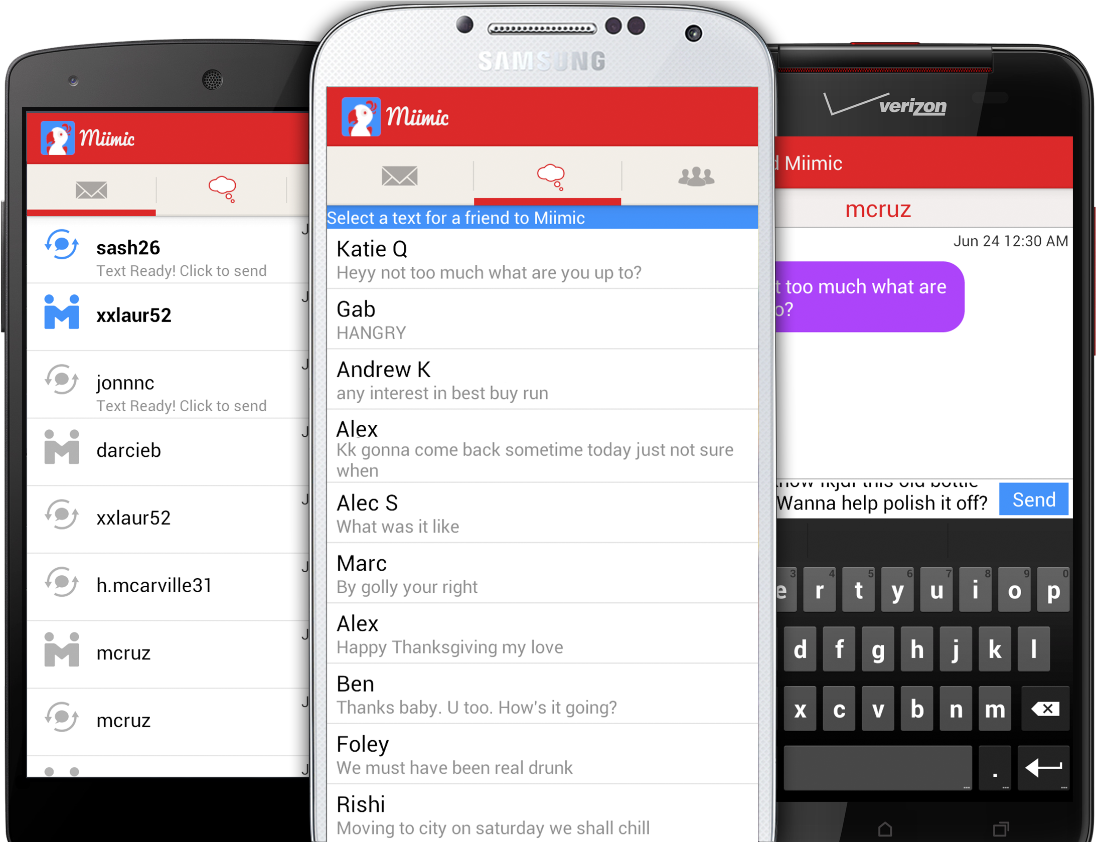 Let Your Friends Text For You - Android 4.0 (2568x1678), Png Download