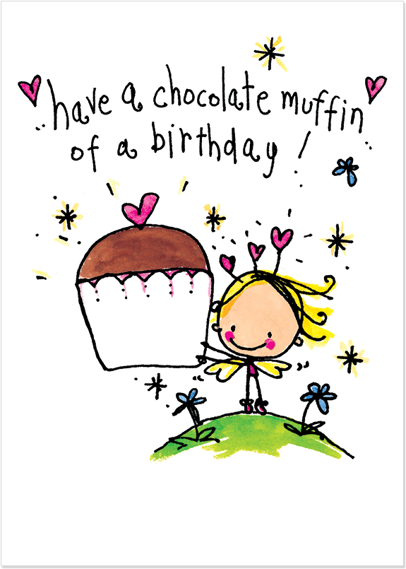 Have A Chocolate Muffin Of A Birthday - Happy Birthday Juicy Lucy Clipart (847x847), Png Download