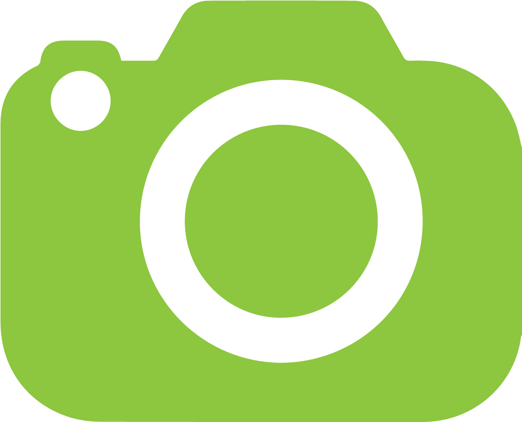 Icons-01 - Light Green Camera Icon (1250x1250), Png Download
