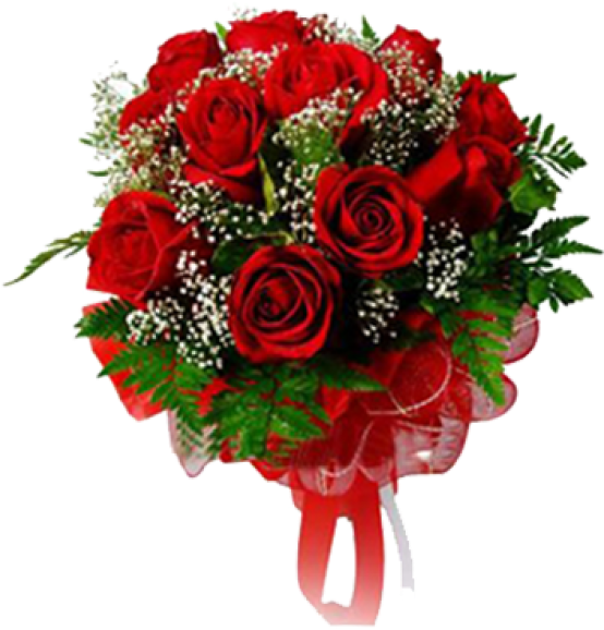 12 Red Flowers Bunch - Happy Holi With Wine (800x1000), Png Download