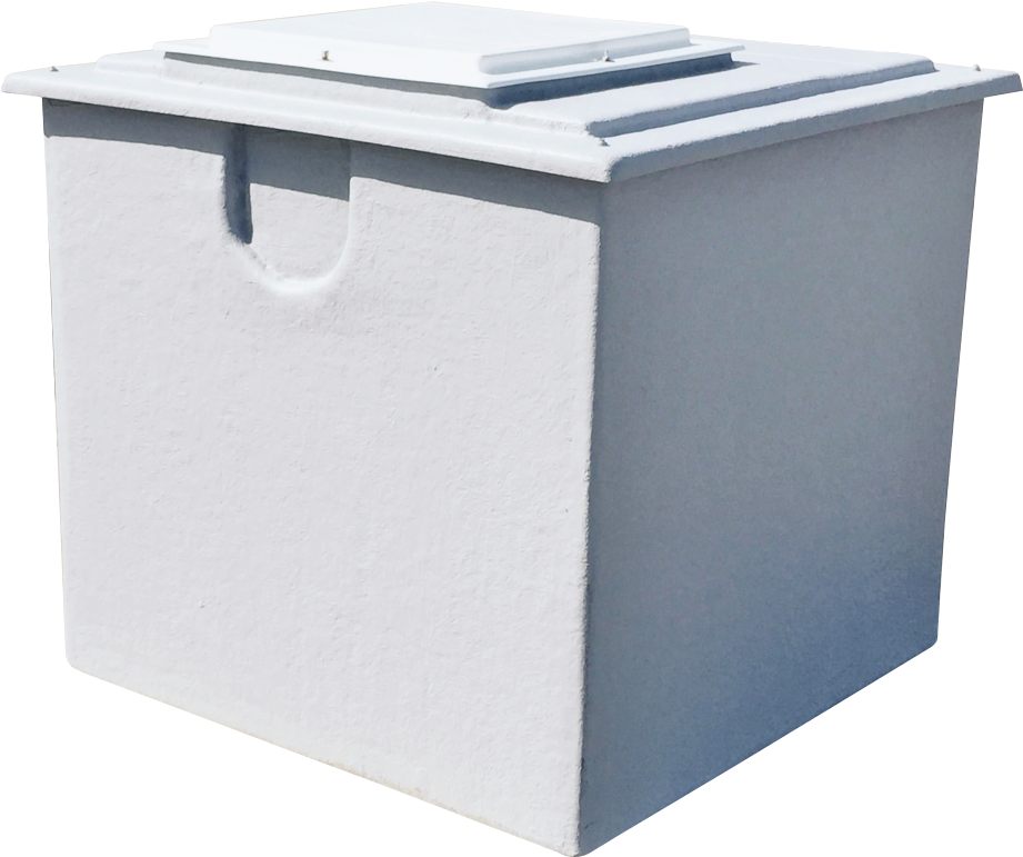 1000 Litre Grp Water Tank, Insulated - Box (920x920), Png Download