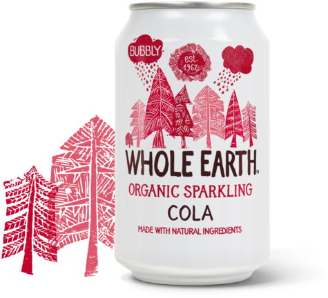 Whole Earth Organic Sparkling Ginger (600x600), Png Download
