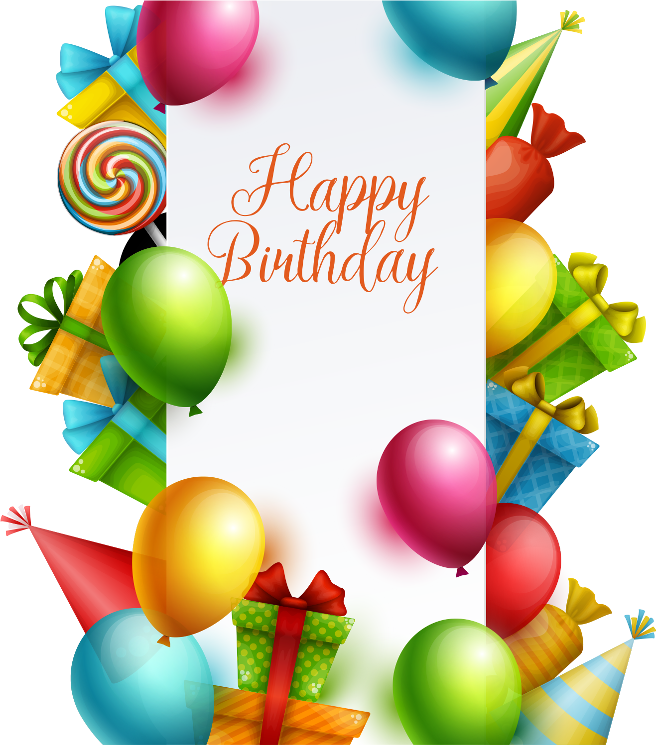 Happy Birthday Card Happy Birthday Card Clipart Full Size Png Download Seekpng