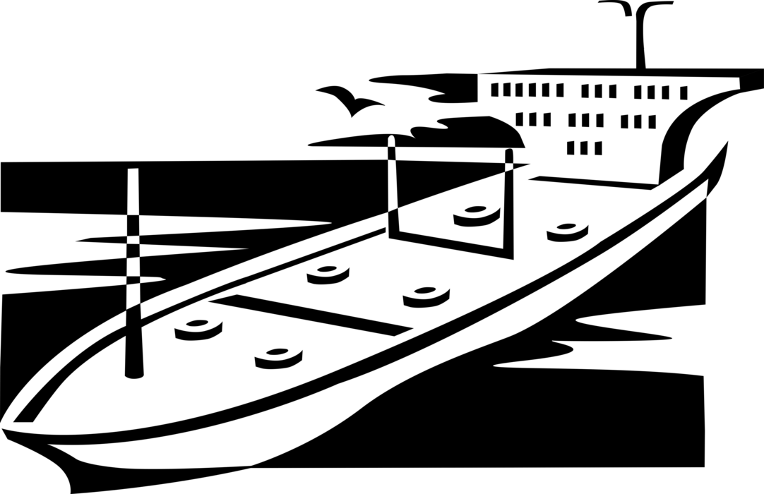 Clipart Library Oil Vector Tanker - Illustration (1082x700), Png Download