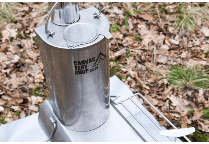 Water Tank - Stainless Tent Stove (720x496), Png Download