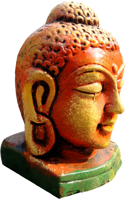 Picture Of Budha - Statue (668x669), Png Download