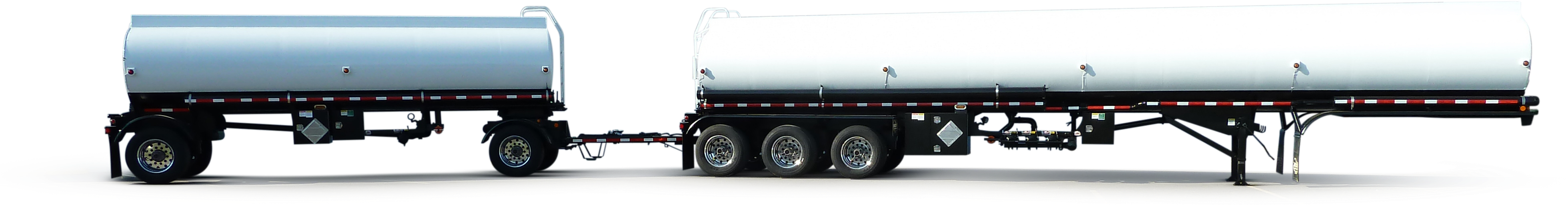 The Industry's Best - Oil Tank Trailer Transparent (4000x894), Png Download