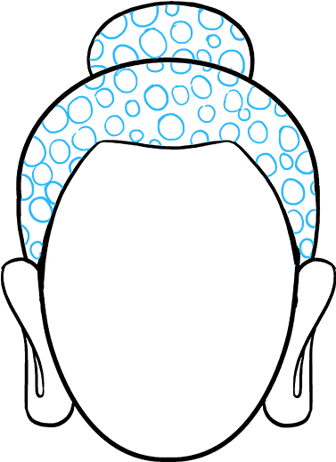 How To Draw Buddha - Buddha Drawing (680x678), Png Download