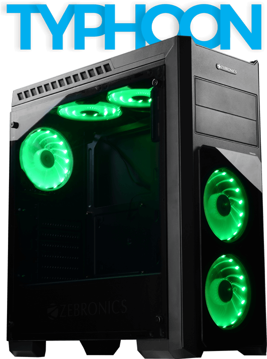 Zebronics Typhoon Cabinet (680x770), Png Download