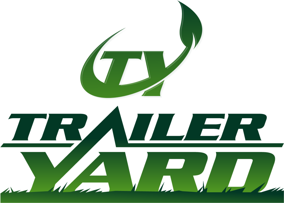 Trailer Yard Gardening Logo Design - Emblem (1000x731), Png Download