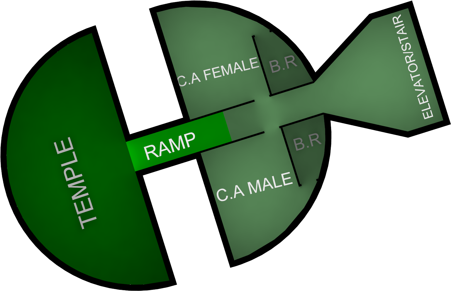 Hindu Temple - Graphic Design (1600x1200), Png Download