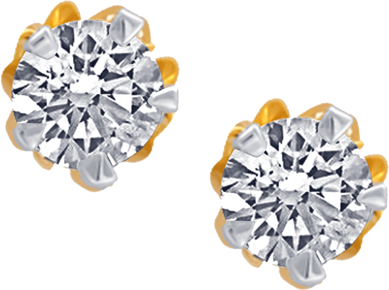 10kt Yellow Gold Pendant & Earring - Jewellery (1000x1000), Png Download