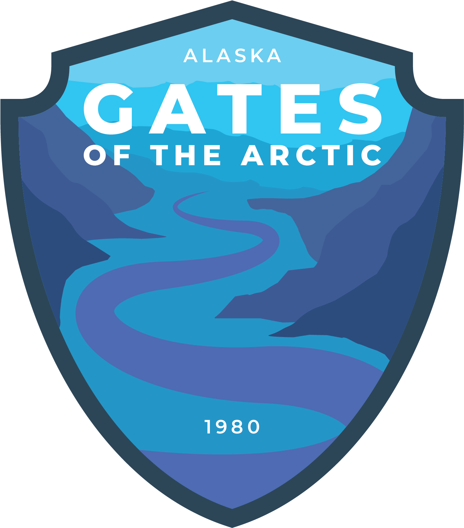 Gates Of The Arctic Vinyl Sticker - Emblem (1728x1728), Png Download