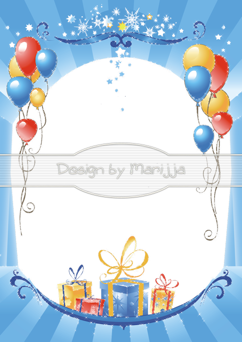 ~~szülinapi Keretek~~birthday Frames - Happy Birthday Greeting Card (496x700), Png Download