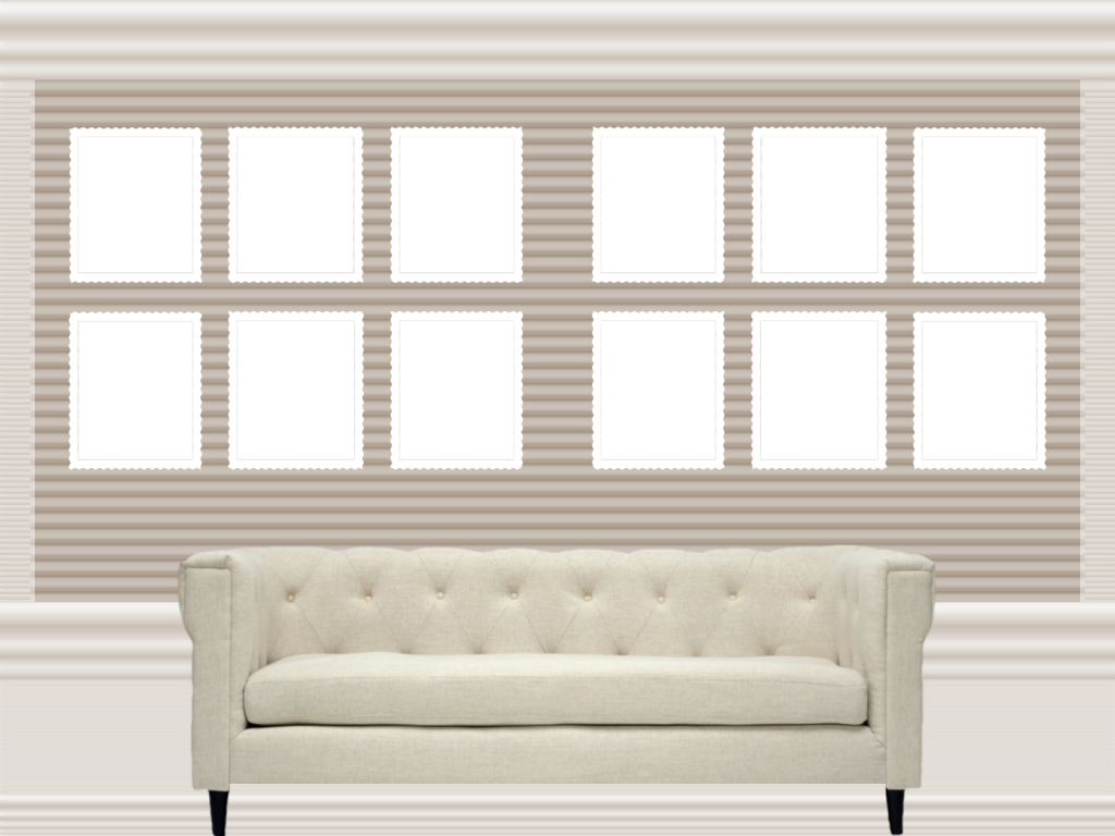 Colorful Border Lines Photo - Studio Couch (1024x768), Png Download