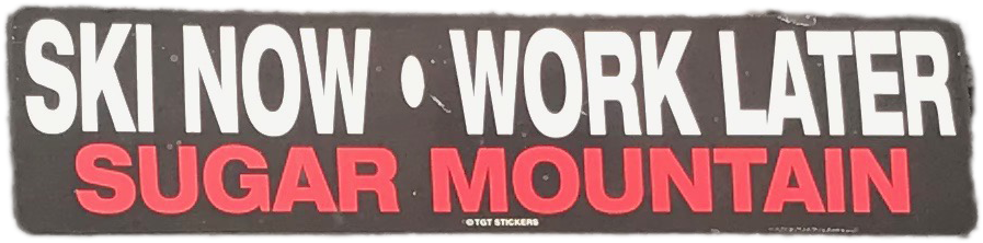 My Sugarloaf Shirt Or My Sugarloaf Stickers On My Water - Signage (911x607), Png Download