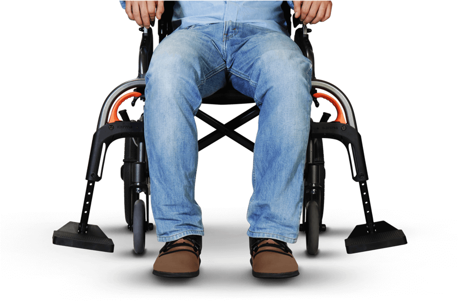 Allows For Easy Transfer, On And Off The Wheelchair - Sitting (910x870), Png Download
