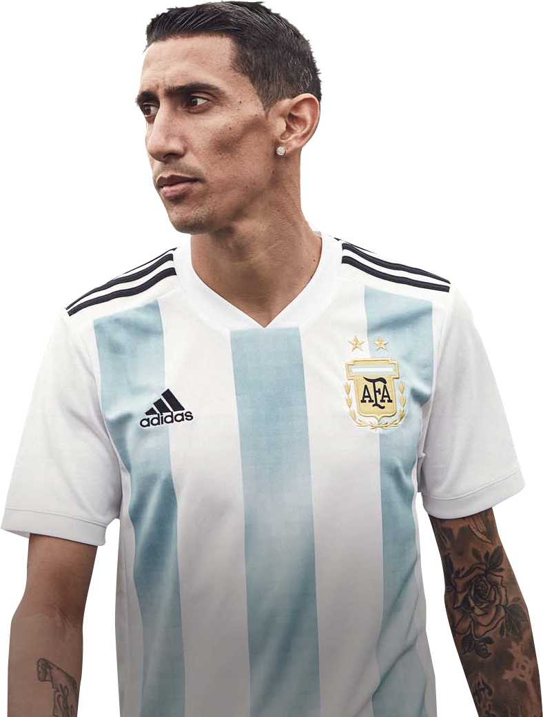 Angel Di Maria, Argentina, Soccer, Hs Football, Football, - Di Maria Argentina Png 2018 (788x1040), Png Download