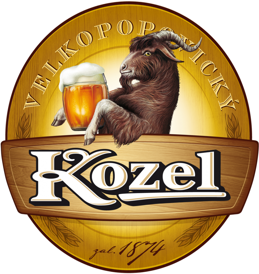 "velkopopovicky Kozel" Is Just Kp's Name Written In - Velkopopovický Kozel (937x1024), Png Download