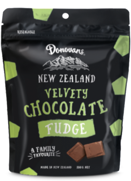 Selected Chocolate Fudge 200g Pouch - New Zealand Russian Fudge (1000x1000), Png Download