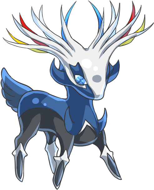 Chibi Xerneas - Baby Xerneas (649x700), Png Download