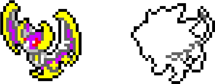 Lunala And Solgaleo (1070x760), Png Download