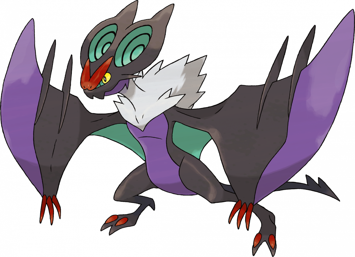 Noivern - Noivern Pokemon (1200x872), Png Download